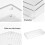 3 Pack PET Drawer Organizer Tray 15" x 6" x 2" 3