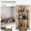 3-Tier Rotating Spice Rack Greige Black 3