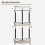 3-Tier Rotating Spice Rack Greige Black 4