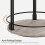 3-Tier Rotating Spice Rack Greige Black 6