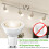 Λαμπτήρας GU10LED Θερμό Λευκό 2700K300LM4W 12-Pack 6