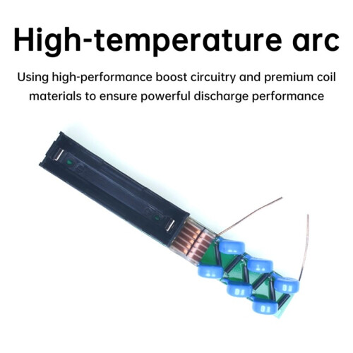 3.7V 40KV High Voltage Transformer Boost Ignitor Coil Pulse Arc Generator  to  Step  Boost Converter 2