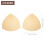 3 Pair Padded Bras Insert Pads Sponge Round Coverage Positionable For Bikini 2