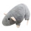 Plüschmaus-Kissen, grau, Dekokissen, 1 Stück 2