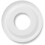 White Nylon Ceiling Medallion 10" OD 2 Pack 4