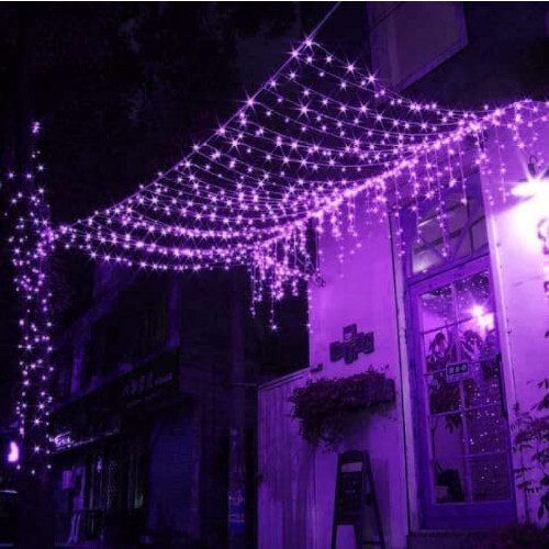Ηλιακό Κουρτινόξυλο, 3μ1μ, 100LED, 8 Λειτουργίες, Τηλεχειριστήριο, Αδιάβροχο, για 1