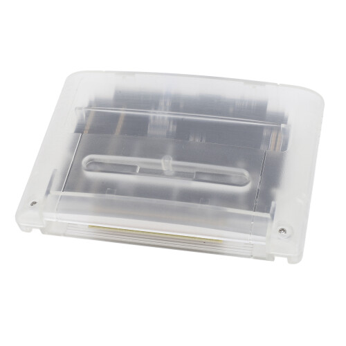 3000-en-1 8 Go Blanc-Transparent SNES SFC US