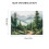 Green Forest Canvas Art Print 16x20 in 3
