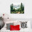 Green Forest Canvas Art Print 16x20 in 5