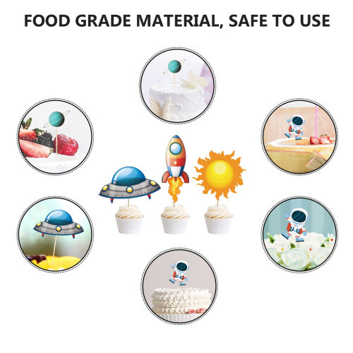 Space Astronaut Birthday Banner Set 2