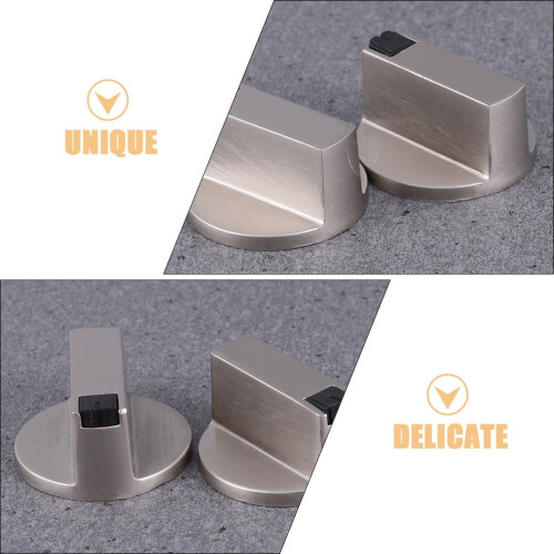 Metallknäppar Silver 6 mm 6-pack 2