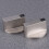 Metallknäppar Silver 6 mm 6-pack 8