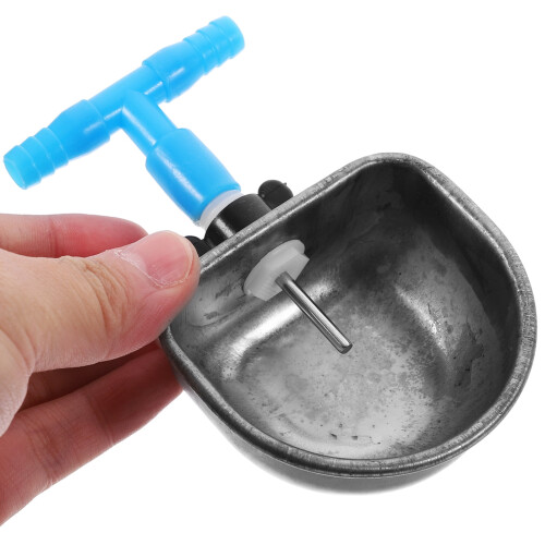 Kaninvanndispenser - Rustfritt stål og plast, 11x 1