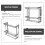 Stainless Steel Double-Tier Towel Rack 5
