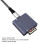 Kartenleser Typ A Aluminiumlegierung 10Gbps 8