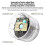 Tuya Zigbee Human Presence Sensor Respiratory Motion Detection Wireless Connection  Home Security Alarm 2