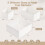 Set di 14 organizer pieghevoli per cassetti – Bianco 3
