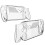 Transparent Handheld Game Console Case for   Ally X, Soft Anti-Slip Protective Cover 4