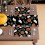 Jogo de 4 jogos americanos Boo Spooky Ghost Pumpkin para o Halloween, decoração de mesa, 30x45 cm (12x18 polegadas) 3