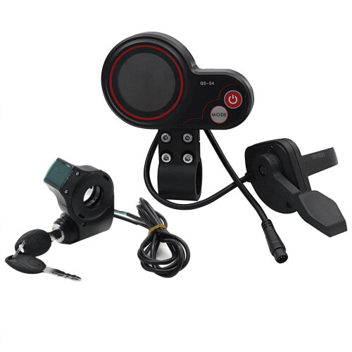 QS-S4 Thumb Throttle LCD Display Kit for 36V–60V 1
