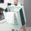 Collapsible Wall-Mounted Laundry Basket Blue 30x17x38.5cm 5