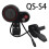 Κιτ οθόνης LCD με γκάζι αντίχειρα QS-S4 36V-60V + μακρύ καλώδιο κλειδιού ανάφλεξης για 5