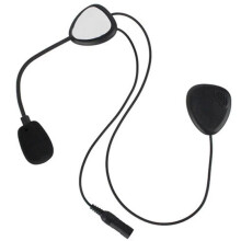 Helmet Headset Waterproof Motorbike Headset 2 Pin PTT Motorcycle Headphone for Two-Way Radios
