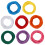 OUNONA Weaving Assorted Colors288 Pieces Ελαφρύ Σετ Χειροτεχνίας για Βραχιόλια και Αξεσουάρ 4