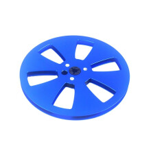 7 Inch 6 Hole 1/4 Empty Take  Reel to Reel Small Hub Empty Tape Reels Opening Machine Tray Metal Tape Recorder Parts D