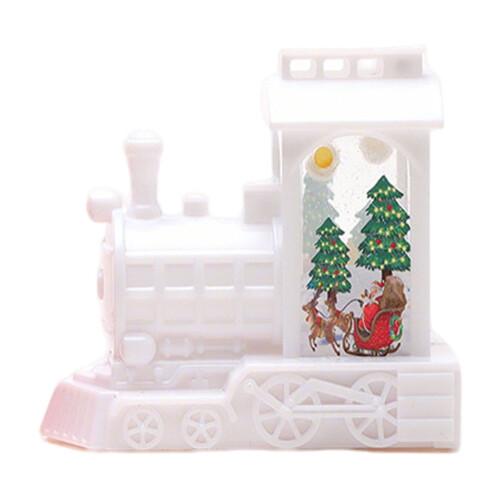 Christmas Locomotive Candle Light Set – Battery Operated, 1