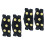 2 ζευγάρια αντιολισθητικά καλύμματα παπουτσιών λαβές μπότες ψαρέματος παπούτσια 4