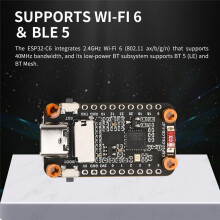 Esp32-C6 1.47-Inch Lcd Screen Development Board Wifi 6  5 Onboard Rgb Color Led Type-C Interface
