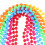 FRCOLOR12PCS Πλαστικά Κολιέ για Πάρτι Μασκέ, Καρναβάλι, Χριστουγεννιάτικα Κολιέ, Κολιέ 3
