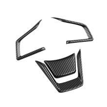 ABS Carbon Fiber Steering Wheel Trims Cover for Forester Crosstrek XV 2018-2020