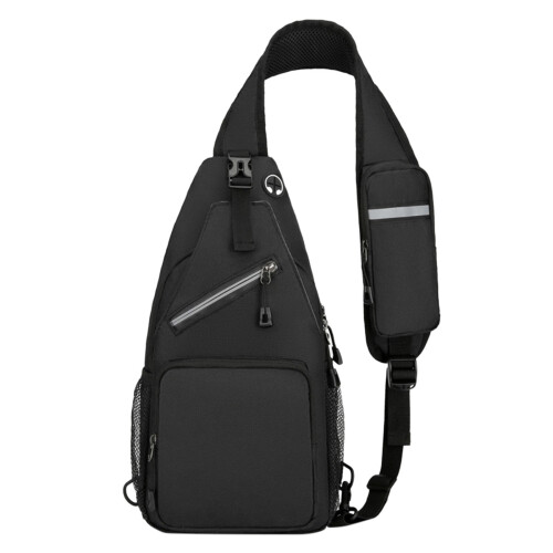 Τσάντες ώμου Crossbody για άνδρες, αθλητικά, ταξίδια, πεζοπορία, φορητές, με τσέπη 2