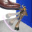 HASHI Kick-Down Door Stopper, Alloy, Adjustable, 4 in 2