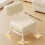 Small Stool Backrest Universal Wheel Soft Stool Children'S Sofa Coffee Table Small Chair Pulley Low Stool Portable Stool 2