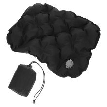 5Pcs Black Tpu Inflatable Travel Seat Cushion for Outdoor Activities