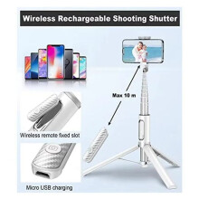 Cell Phone Selfie Stick Portable Aluminum Selfie Stick Extendable Tripod with Remote for 4-7 Inch Smartphone,C