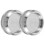 6Pcs Silver Stainless Steel Glass Shower Door Handles Round Pull Knobs 1
