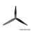 4 Peças 13x9x3 Drone Propeller 3-Blade Preto-Carbono Reforçado Nylon para RC FPV 13 Polegadas Multirotor Drones Parts 2