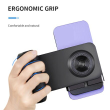 Selfie Stick with Remote Shutter Anti-Shake Phone Holder, Stabilizer for Video Shooting, for Smartphones A