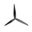 4 Peças 13x9x3 Drone Propeller 3-Blade Preto-Carbono Reforçado Nylon para RC FPV 13 Polegadas Multirotor Drones Parts 5