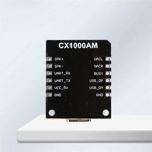 CX1000AM Serial Controlled Voice Player Module MP3 Voice Chip Module Trigger Voice Broadcast Custom Audio No Welding 2