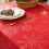 Christmas Tablecloth Rectangular 60x84in Silver Snowflakes 3