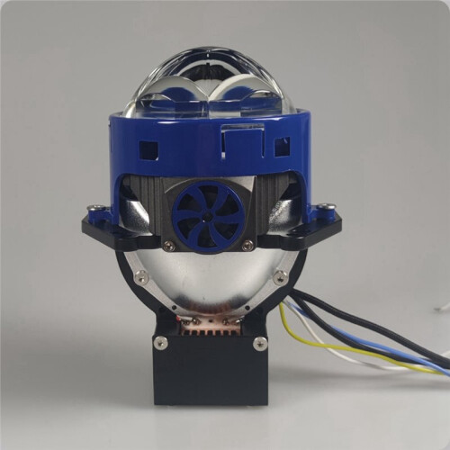 2Pcs 3-Inch Bi LED Headlights for Car Motorcycles 2