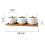 Ceramic Seasoning Jar Light Brown 1 Piece 2
