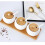 Ceramic Seasoning Jar Light Brown 1 Piece 4