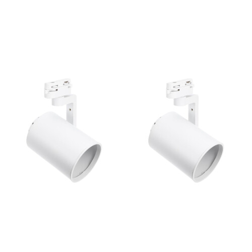 WHAMVOX HOMEMAXS2 τεμάχια Σποτ Λάμπα Σκίαστρο LED Ρυθμιζόμενο Φωτιστικό Οροφής Ράγας για 2