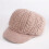 Χειμερινό πλεκτό καπέλο Beanie για γυναίκες με επένδυση από φλις, πλεκτά καπέλα 2